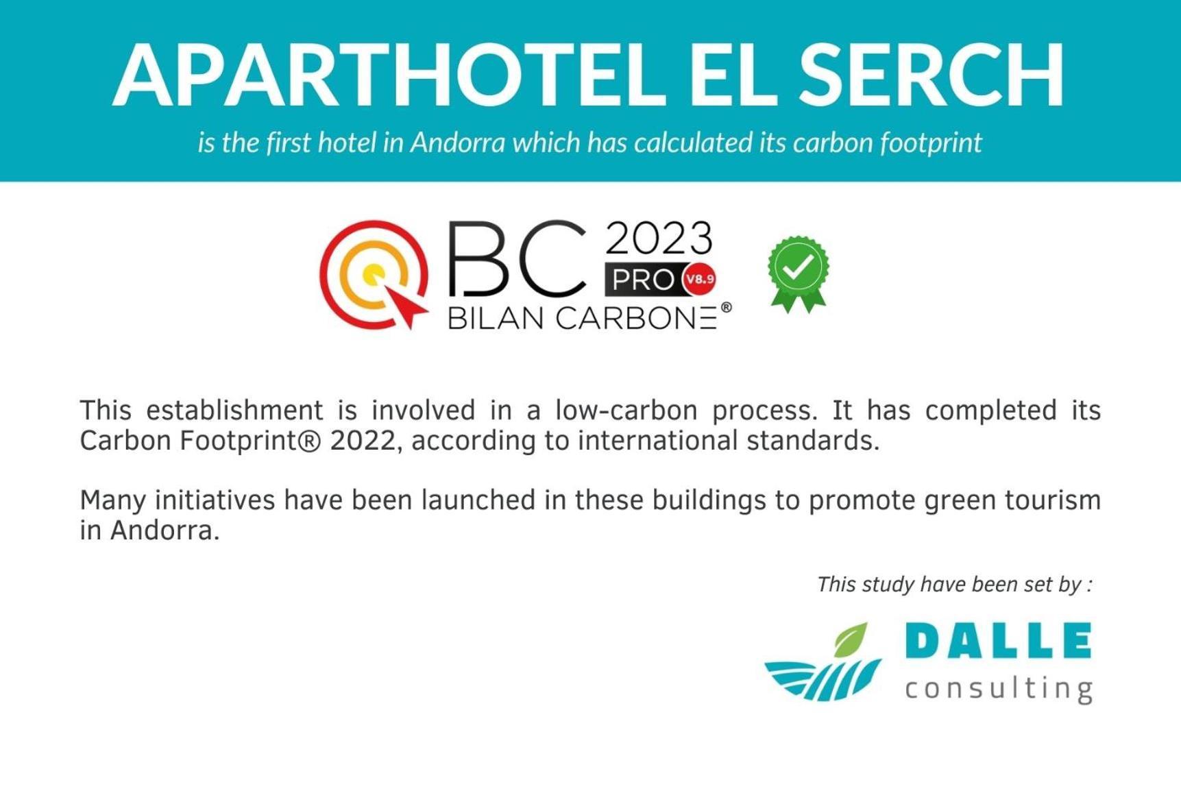 Aparthotel El Serch Andorra la Vella Exterior foto
